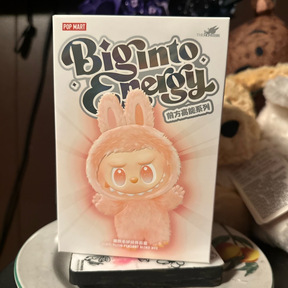 Authentic Big Into Energy Labubu - Blind Box